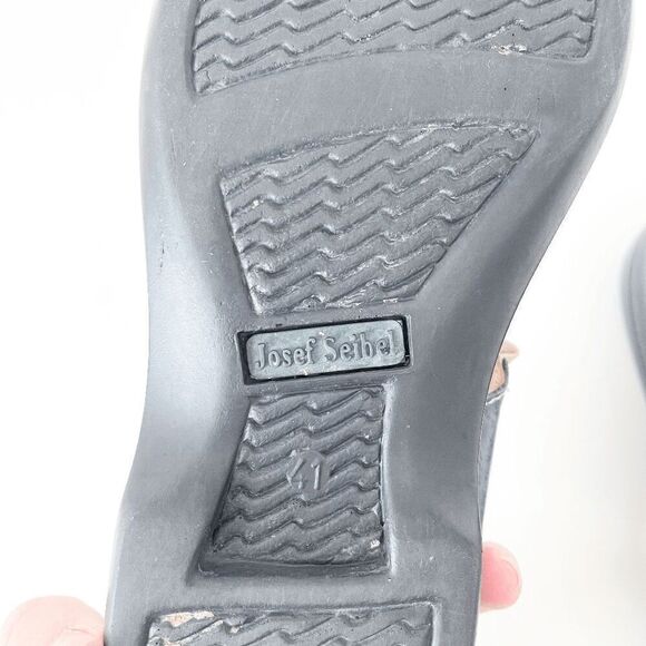 Josef Seibel Womens Airped The European Comfort Shoes Sandals Blue Gray Size 41 - Picture 5 of 6